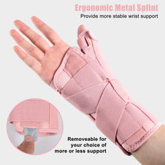 NuCamper primer plano del soporte de pulgar que ofrece fijación estable