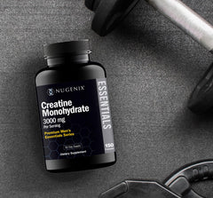 Nugenix etiqueta con lista de ingredientes y garantía de fabricación