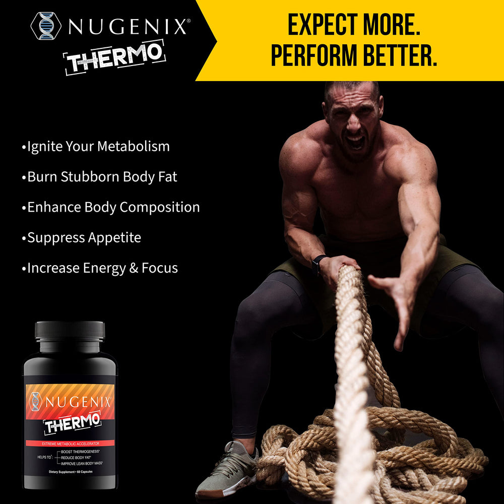 Frasco de Nugenix Thermo en mano para comparar tamaño y facilidad de uso