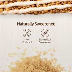 NuGo etiqueta con ingredientes non-GMO y certificado gluten-free tranquilidad