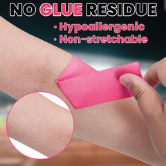 NUITPY rollo junto a regla mostrando ancho 1,5 pulgadas y longitud precisa