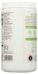 Nutiva polvo textura en primer plano, visual de calidad y pureza