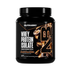 NutraBio frente del empaque mostrando el sabor y beneficios