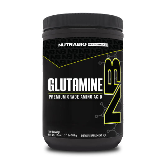 NutraBio frente del envase mostrando presentación limpia y puro
