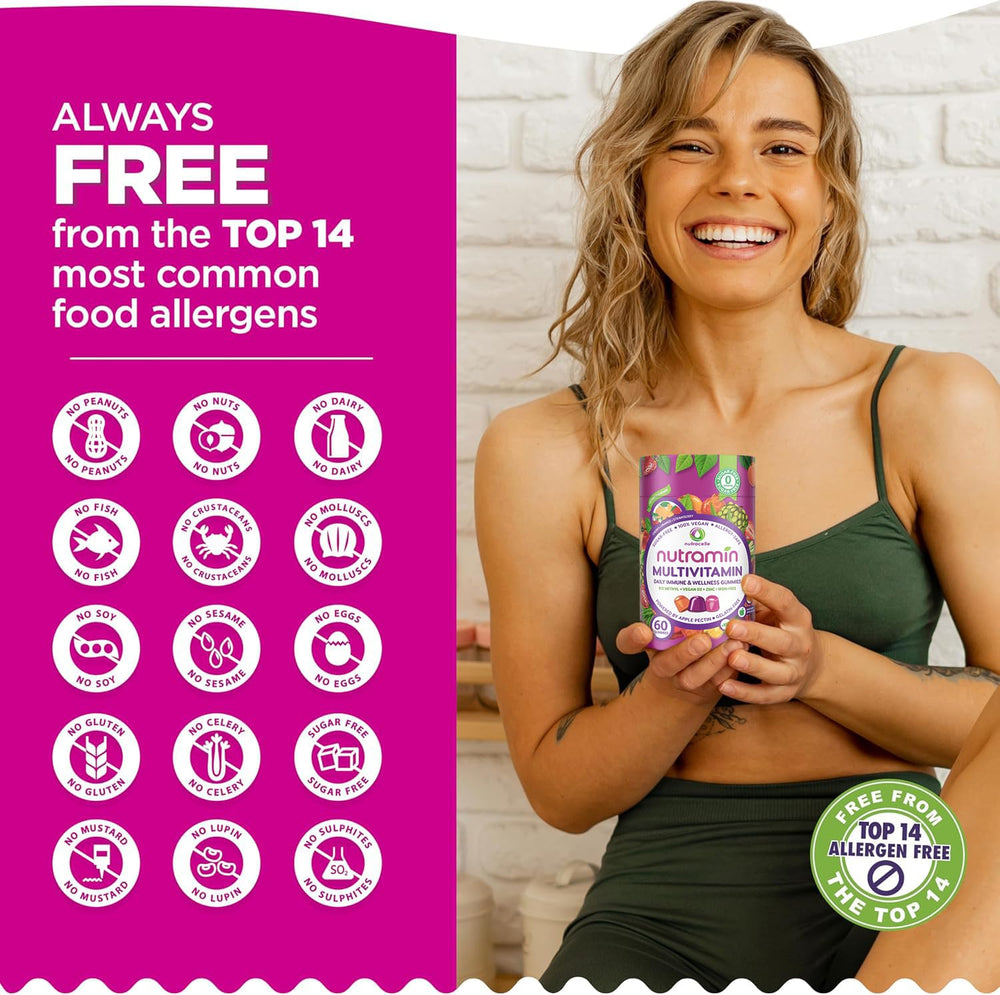Nutracelle etiqueta con lista de ingredientes limpia y beneficiosa