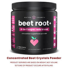 NutraChamps polvo mezclado en batido para energía natural antes de entrenar