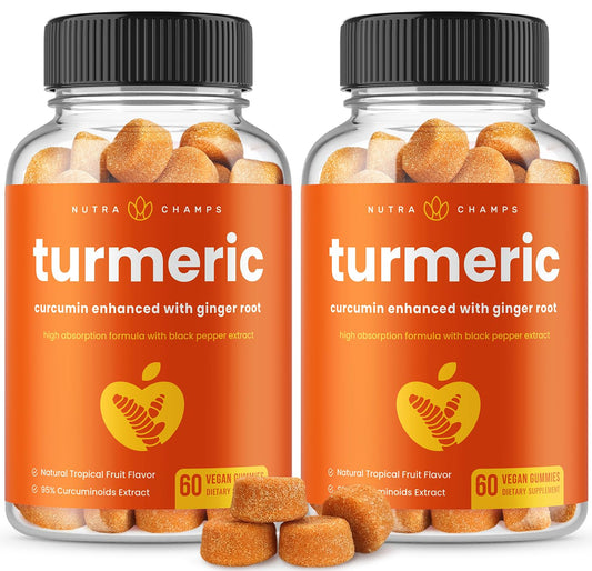 NutraChamps frontal del envase que muestra el diseño y cantidad