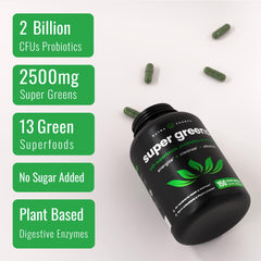 NutraChamps detalle de polvo verde que muestra la textura y pureza