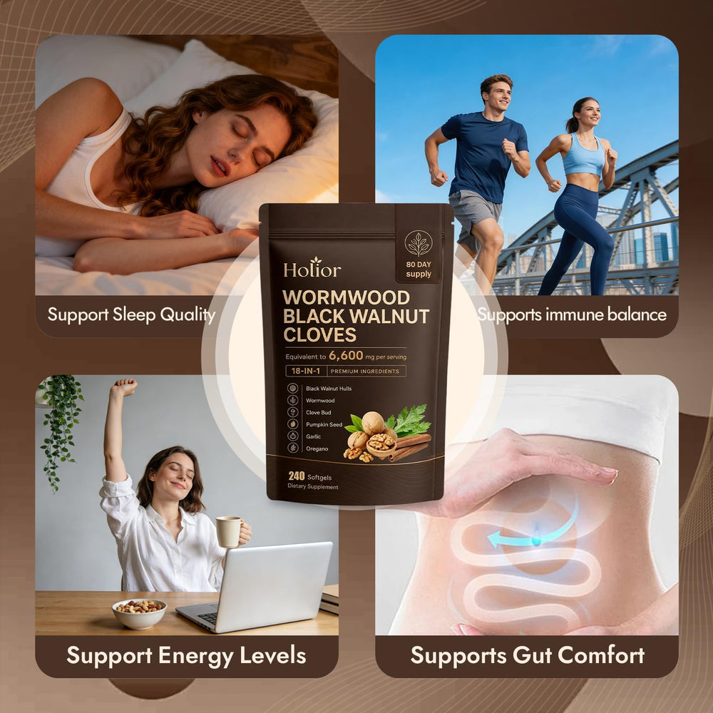 Nutraessence mezcla de hierbas secas destacando ingredientes clave