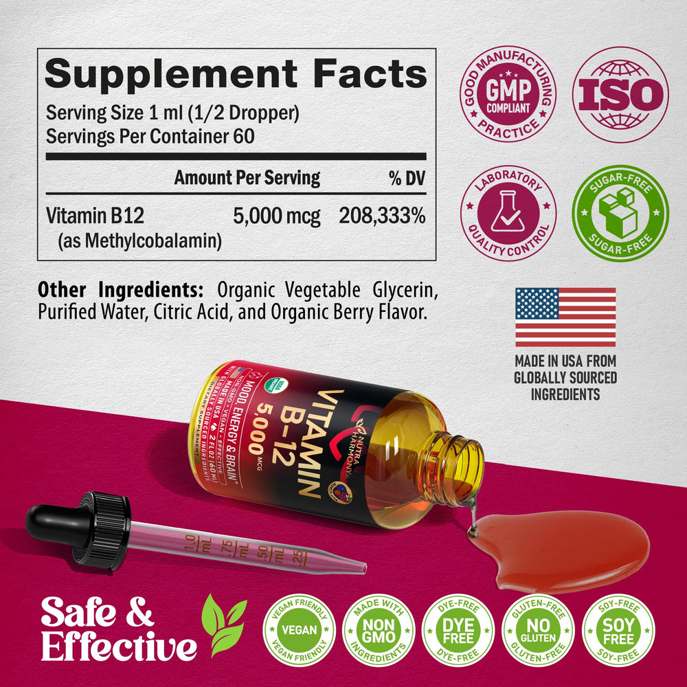NUTRAHARMONY close-up de ingredientes con sabor a frutos del bosque