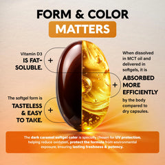 bote abierto NUTRAHARMONY con softgels visibles para conveniencia diaria