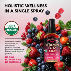 NUTRAHARMONY etiqueta con sello USDA Organic, garantía de ingredientes orgánicos