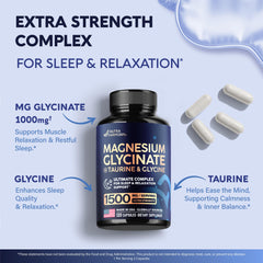 NUTRAHARMONY ingredientes clave glicina taurina y magnesio para relajación
