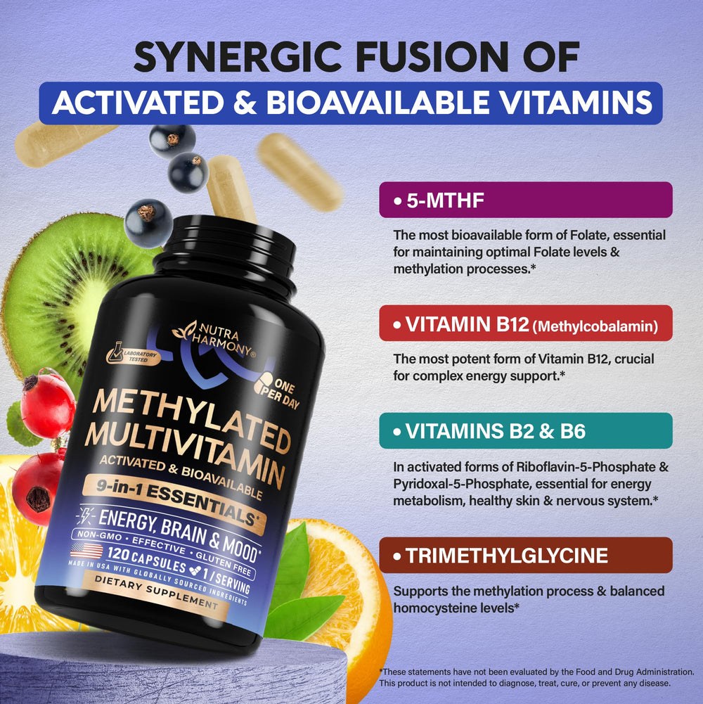NUTRAHARMONY cercano a ingredientes en polvo destacando formulación activa