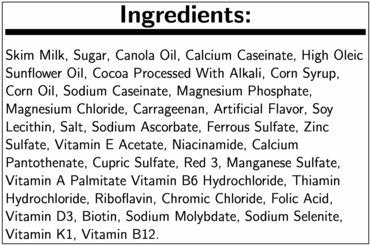 Nutrament persona bebiendo lata como merienda rápida y nutritiva