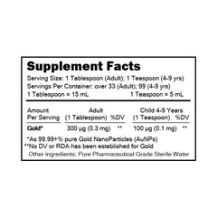 MediGOLD de Nutraneering botella con doble sellado para protección y seguridad.