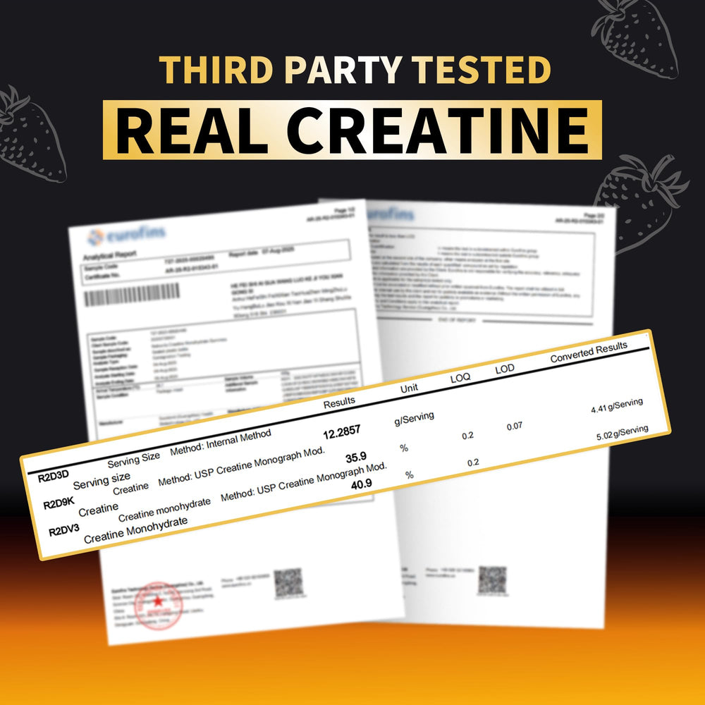 Primer plano de gominolas Nutravita de creatina para energía diaria