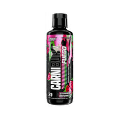 Nutrex Carniburn porción en shot listo para tomar antes de entrenar