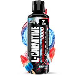Nutrex Research botella frontal mostrando diseño y beneficio de dosificación precisa