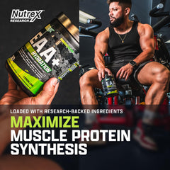 Nutrex Research vaso preparado limón-lima rehidratación instantánea durante entrenamiento