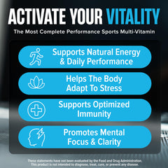 Nutrex Vitadapt frasco abierto con cápsulas listas para apoyar energía
