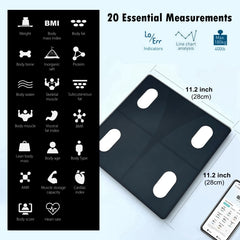 NUTRI FIT pantalla LED mostrando peso con fácil lectura desde el suelo