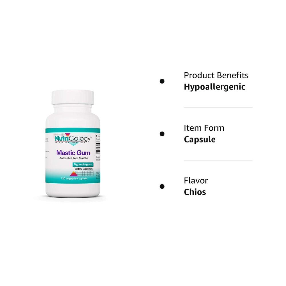 Nutricology Goma Mastica Historia: legado hipoalergénico desde 1979 para confianza.