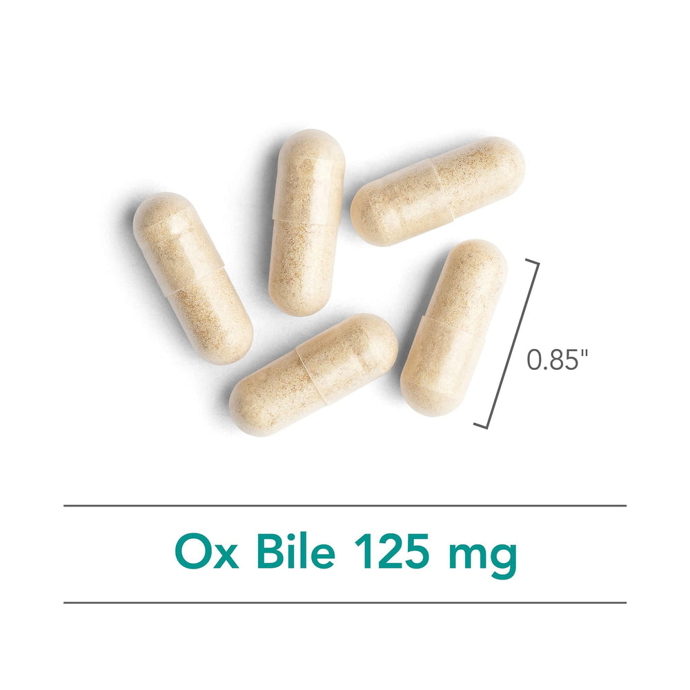 Nutricology Ox Bile digestión de grasas: facilita la absorción de vitaminas liposolubles