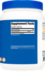 Nutricost Acetil L-Carnitina fabricación GMP: producido en instalación certificada.