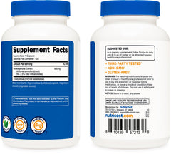 Nutricost etiqueta con lista de ingredientes y claridad informativa