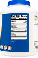 Nutricost batido servido en vaso, ejemplo de mezcla sin sabor y uso versátil