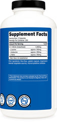 Nutricost etiqueta nutricional con información 2:1:1 y pruebas de calidad