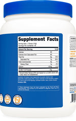 Nutricost polvo C8 etiqueta del producto con porcentaje C8 alto