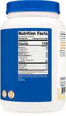 Nutricost detalle de etiqueta nutricional para confirmar proteínas y ingredientes
