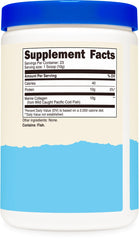Etiqueta nutricional Nutricost colágeno marino, transparencia en ingredientes y servicios