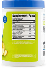 Etiqueta Nutricost con información nutricional y lista de electrolitos clara