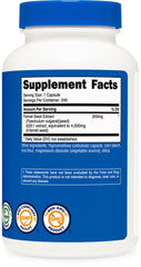 Nutricost etiqueta ingredientes y certificaciones mostrando seguridad
