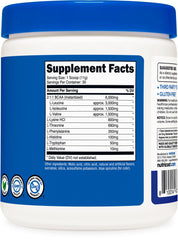 Nutricost etiqueta de ingredientes resaltando la transparencia y calidad