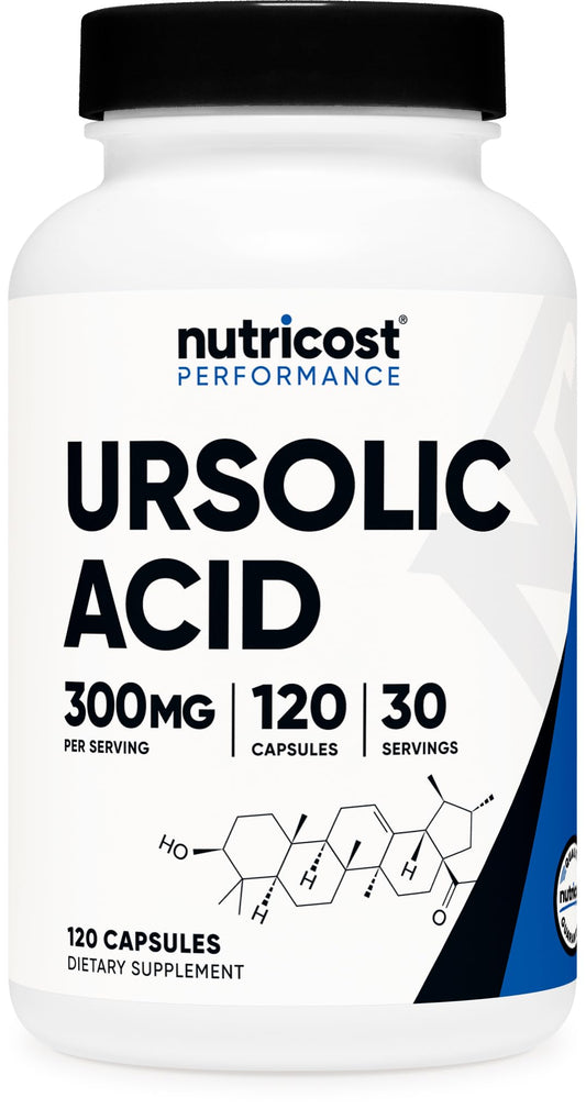 Nutricost frasco frontal mostrando etiqueta y beneficios claros