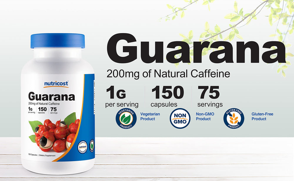 Nutricost cápsulas en mano para apreciar tamaño y fácil transporte