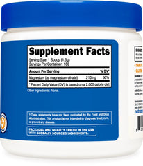 Nutricost etiqueta del producto con información de 250 g y cualidades
