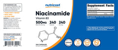 Nutricost frasco en cocina mostrando almacenamiento práctico y disponibilidad