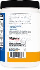 Etiqueta de Nutricost Pre-X Extreme destacando mezcla de aminoácidos y vitaminas clave para energía