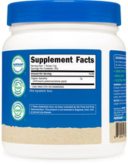 Nutricost spirulina etiqueta certificaciones y control de calidad