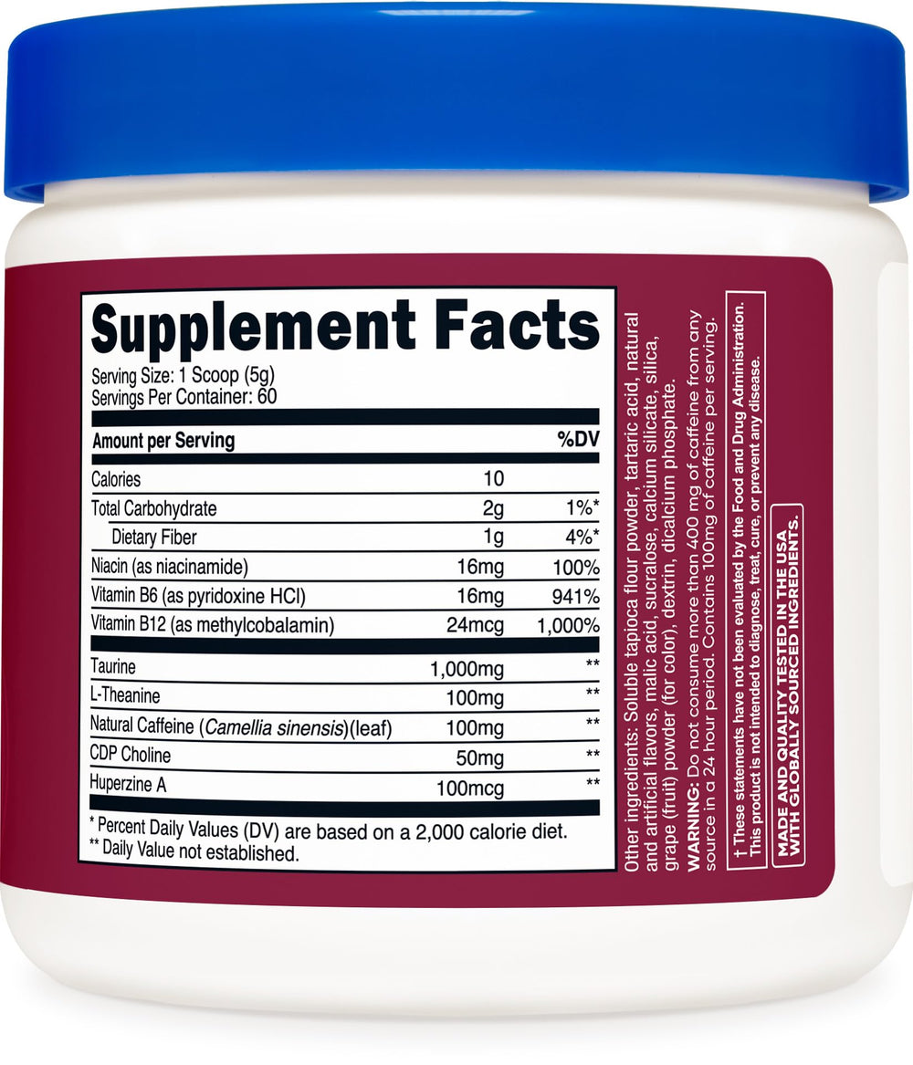 Nutricost en gimnasio bebida uva lista para preentrenamiento energizante