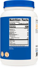 Nutricost detalle de la etiqueta y tabla nutricional para información clara