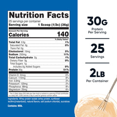 Nutricost tapa abierta con scoop visible para medición sencilla