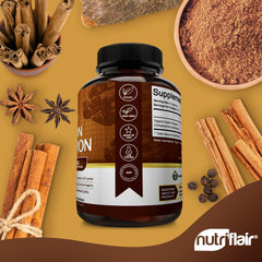 NutriFlair cápsula abierta mostrando polvo puro y calidad vegetal