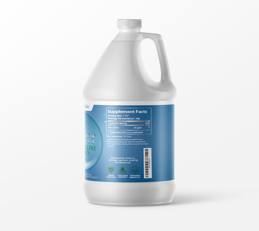 Etiqueta cgmp de NutriNoche para estándares de calidad.