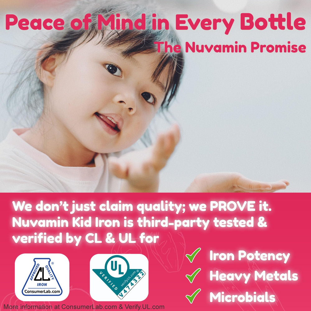 Nuvamin gota en primer plano que muestra textura líquida fácil de administrar